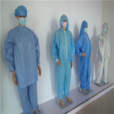 China Toxic Free Disposable Isolation Gowns For Laboratory / Industry Eco Friendly for sale