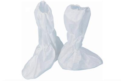 China Hygienic Polypropylene Shoe Covers , White Work Boot Covers Disposable for sale