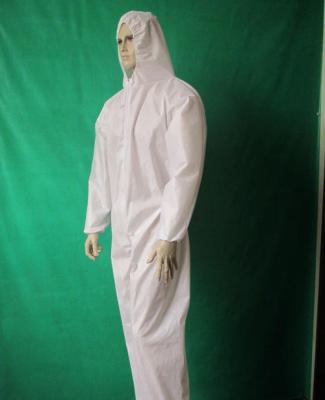 China Waterproof Long Sleeves PP Isolation Gown Flame Resistant Environment Friendly for sale