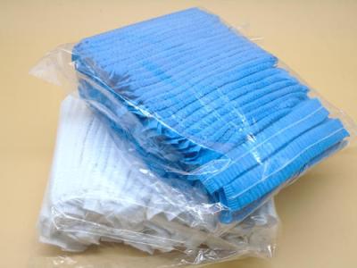 Chine Filets de cheveux médicaux gonflants chirurgicaux bleus jetables gonflants pour les hommes à vendre