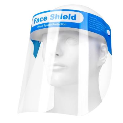 China Lightweight Medical Reusable Face Shield Full Face Visors For Air Travel for sale