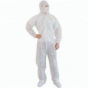 China Non Woven Disposable Safety Protective Coverall Free Sample Available for sale