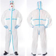 China PPE Disposable Protective Full Body Suit Garments Superior Breathable for sale