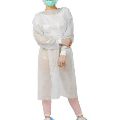 China Vestidos médicos reusáveis da precaução do PPE da proteção com luvas longas à venda