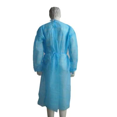 China Disposable Hospital Lab PPE Gown Long Sleeve For Adults for sale