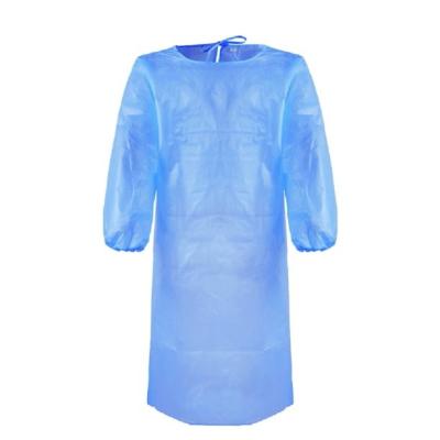 China Inexpensive Hospital Protective Impervious Isolation Gowns Apron for sale