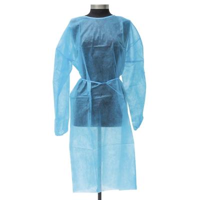 China O isolamento do PPE da compra veste em linha vestidos descartáveis baratos do isolamento à venda