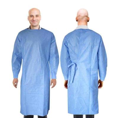 China Sms Protective Hospital Isolation Barrier Gowns For Nurses for sale