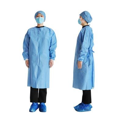 Chine Robe chirurgicale stérile en gros d'hôpital de PPE Ot pour la chirurgie à vendre