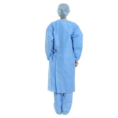 China Vestido quirúrgico reforzado estéril lavable en línea cerca de mí en venta