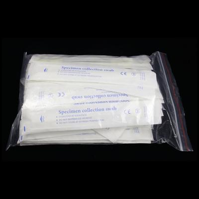 China Covid Test Nylon Flocked Throat Swab  For Specimen Collection for sale