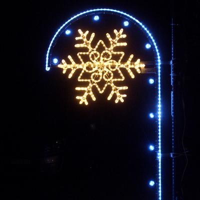 China UV Resistance LED Pattern Holiday Lighting Light Outdoor Christmas Cross LED Street Decoration Light for sale