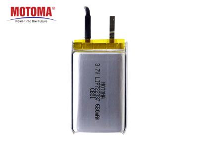 China Rechargeable 680mah Motoma Batteries , Prismatic Li Ion Battery For Heated Gloves for sale