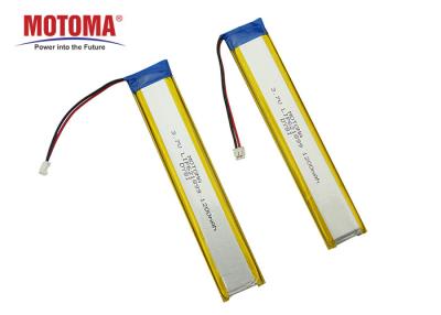 China Deep Cycle 3.7 V 1500mah Lipo Battery 500 Times For Medical Device for sale