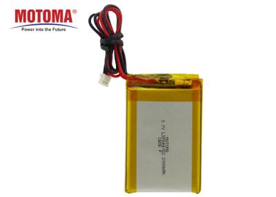 China BMS Medical Lithium Battery , 3.7 V 1200mah Li Ion Rechargeable Batteries for sale