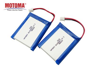 China 3.7V 1300mAh  Medical Device Battery ISO9001 ISO14001 certificate for sale