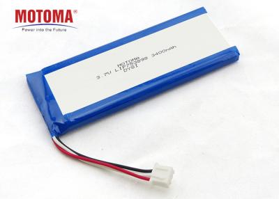 China 3.7V 3400mah Medical Lithium Battery With Wires And Connectors for sale