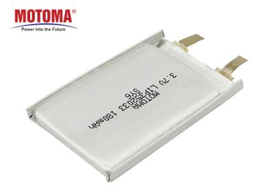 China 3.7V 180mah Wearable Device Battery Rechargeable UN38.3 approved for sale