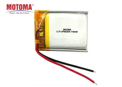 China Low Temperature Wearable Device Battery 3.7V 710mah High Voltage for sale