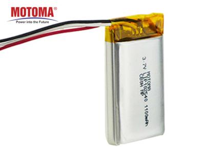 China 1100mah 3.7V Motoma Batteries , LED Light Lithium Battery With PCM And Connector for sale
