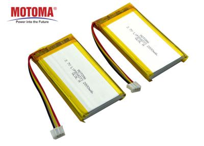 Chine Motoma UL1642 a approuvé la batterie de Lipo de lithium 3,7 V 2800mah pour le détecteur à vendre