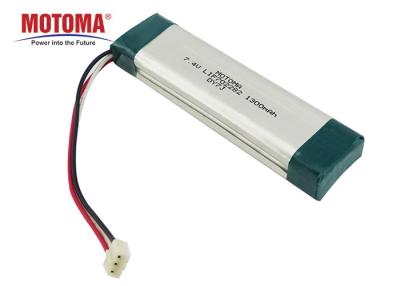 China MOTOMA Medical Lithium Battery 3.7V 1300mAh With Intelligent Protection for sale