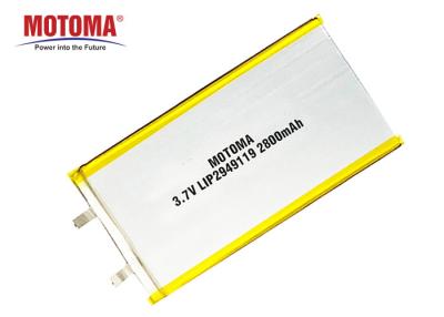 China 500 Times Cycle Life Laptop Polymer Battery 2800mAh NMC Material for sale