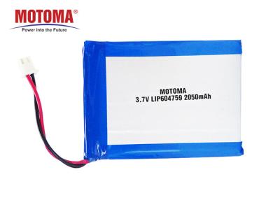 China MOTOMA High Capacity Wearable Battery Pack 2050mah 6*47*59mm for sale