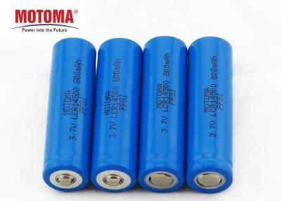 China 800mAh Toy Rechargeable Battery , 3.7V Lithium Ion Battery Cylindrical for sale