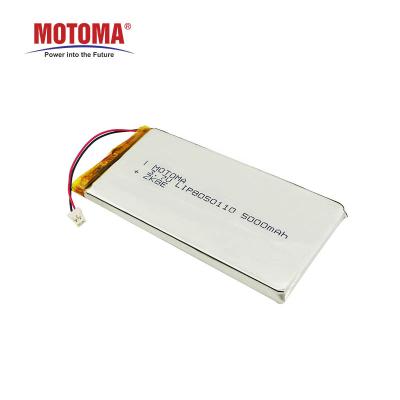 China MSDS 3.7 V Lithium Ion Rechargeable Battery 5000mAh For Smart Home Appliance for sale