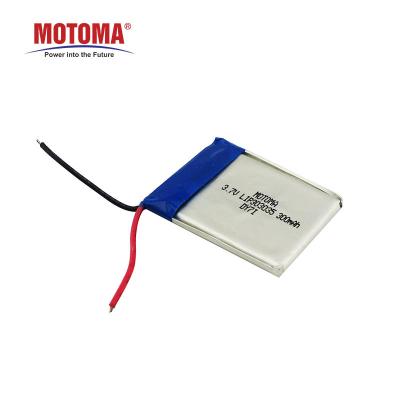 China MOTOMA 3.7V 15mAh - 1000mAh Lipo Pouch Cells For Wearable Device for sale