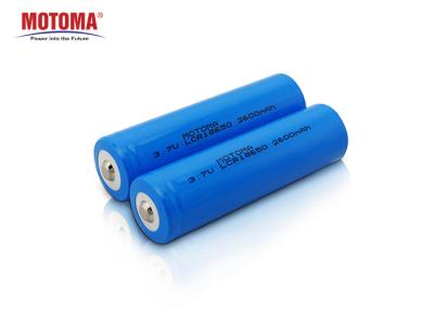 China Pilha de bateria recarregável 3.7V de MOTOMA 18650 2600mAh para o sistema solar de UPS à venda