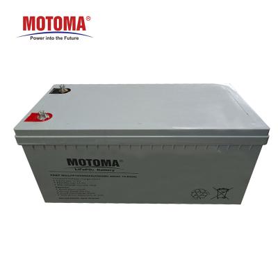 China MOTOMA Deep Cycle Solar Backup Battery 12V 100Ah 200Ah For House for sale