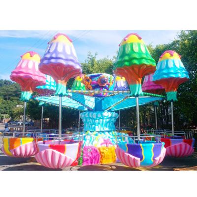 China Free jellyfish in 8 colors big helicopter lifting and revolving amusement park ride for sale