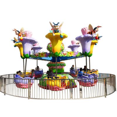 Китай Happy bee in 8 colors big helicopter lifting and revolving amusement park ride продается