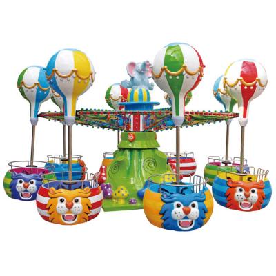 Китай The circus animals in 8 colors big helicopter lifting and revolving amusement park ride продается