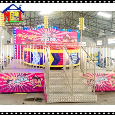 China Pink color  disco rotar durable fiberglass quality and long working life for amusement equipment for sale