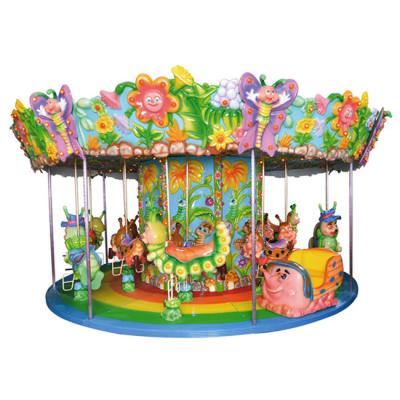China 18 seats merry go round for family entertainment in amusement park for sale