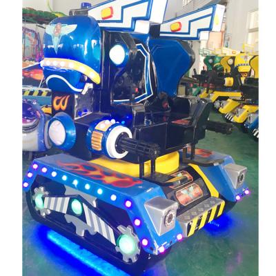 Китай Kiddie battery ride on car amusement park game machine fiberglass material продается