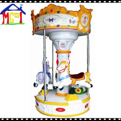 China 3 seats merry-go-round carousel for kids amusement theme park for sale