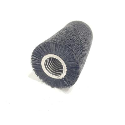 China Purificação de escovas de rolos industriais em espiral de mola de nylon à venda