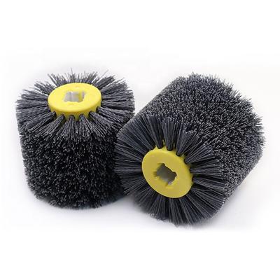 China Industrial Abrasive Nylon Wheel Brush TUV Certificated For Decontamination for sale