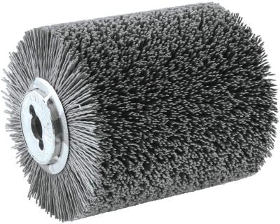 China Brushes abrasivas industriais de nylon, borracha de polir de fio, borracha de roda OEM à venda