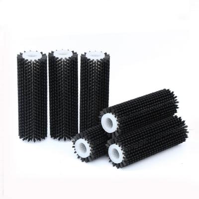 China Hollowed Washing Roller Brush Nylon Conveyor Brushes Industrial for sale