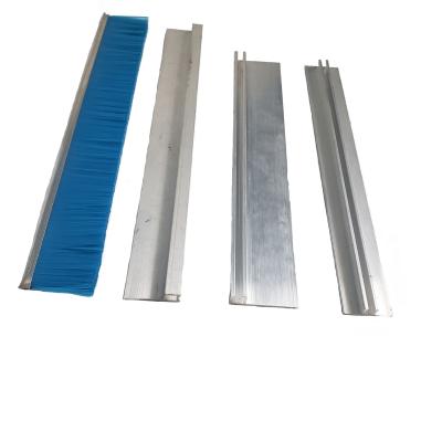 China OEM Doors Industrial Brush Seal Flexible Metal Strip 150mm for sale