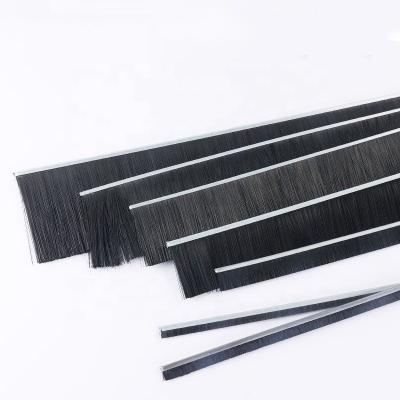 China Flexível de nylon escova de vedação de faixa de personalização para porta de incêndio à venda