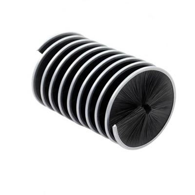 China Nylon Inward Wire Spiral Coil Spring Brush For Chain Cleaning for sale