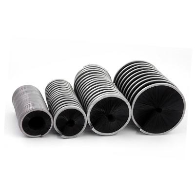 China Customized Inner Winding Helical Brush Spiral Spring Coil For Residue Wiping Cleaning for sale