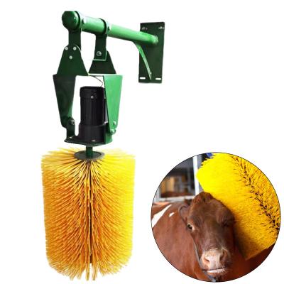 China Automatic Cow Body Scratching Brush Cow Spinning Brush With Motor For Cattle Farm Equipment for sale