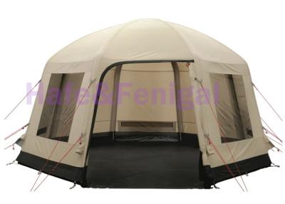 China 8 Persons Inflatable Lawn Camping Tent Large Waterproof Air Pneumatic Outdoor for sale